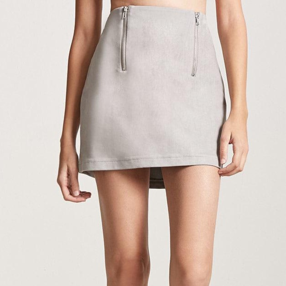 Forever 21 Faux Suede Skirt